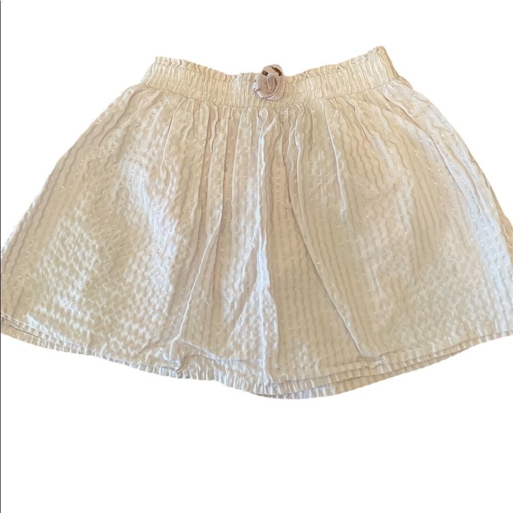 Girls Skirt w Metallic Stripes Size 4T Adorable!